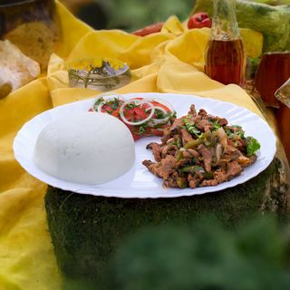 Ugali & Steak