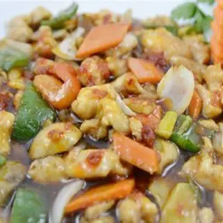 Pollo con Pimientos