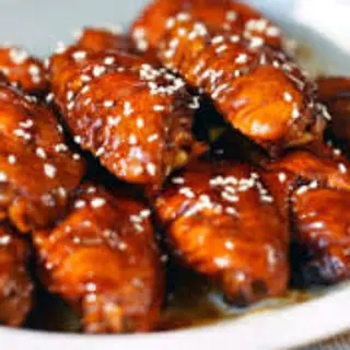 15A. Alitas con salsa de Coca-Cola 