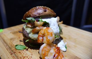 Burger de Vita cu Creveti