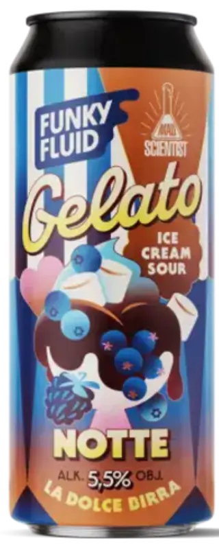 Gelato: Notte Funky Fluid Lata 50 cl.