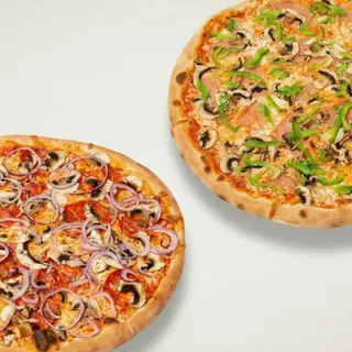 2 Pizzas de 35 cm.