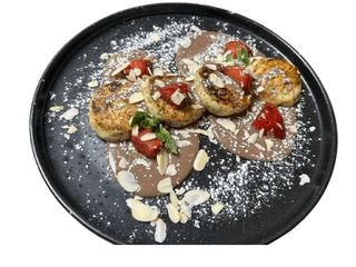 Сирники з маком то шоколадним соусом (300g)