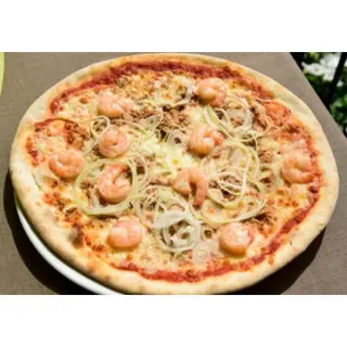Pizza Gambas (Pequeña)