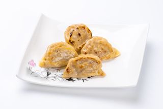 16 Ravioli di carne alla piastra - 4 pezzi