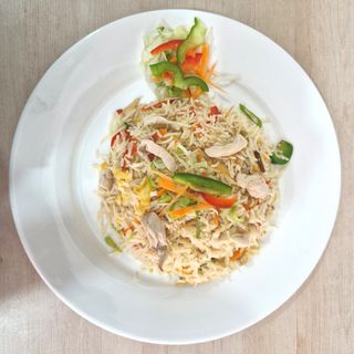 Arroz Con Pollo Frito | Chicken Fried Rice