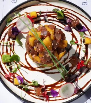 Tartar de atún
