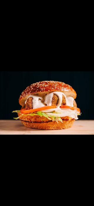 Falafel burger
