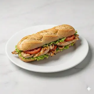 Bocadillo De Pechuga De Pollo Completa