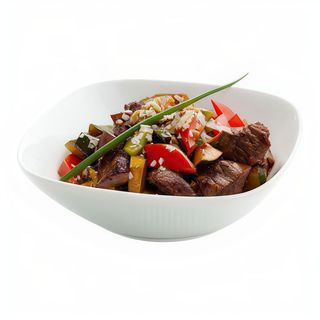 Ternera con Pimiento Verde