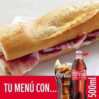 PROMOCIÓN BOCADILLO+BEBIDA ( 500 ML.)