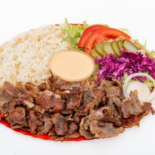 Shaorma la farfurie cu vita