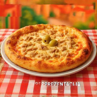 Posna pizza Tonno porodična 50cm