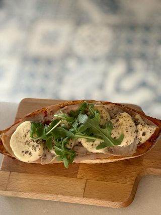 PANPIZZA YORK Y MOZZARELLA