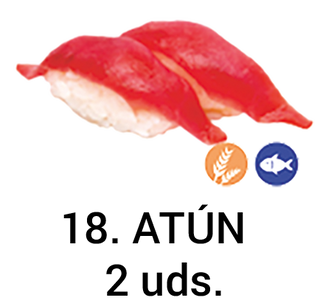 15. Nigiri De Atún (2 Uds.)
