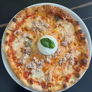 PIZZA BÚFALA Y ATÚN (30Cm.)