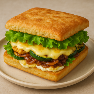 Schiacciamm Vegetariano 18cmx18cmx400g