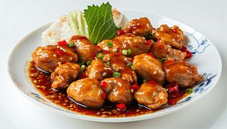 Kurczak w sosie słodko-kwaśnym 350g