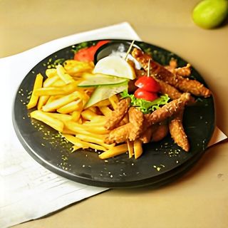 Pileći štapići u susamu