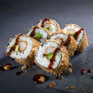 F1. Gamba tempura (8 pzs.)