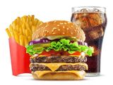 Meniu burger dublu