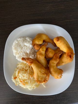 Krewetki duże w cieście