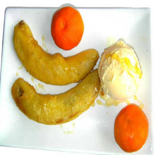 p1 Plátano Frito Con Miel