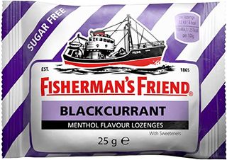 Fishermans Friend Black Current Menthol