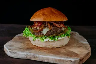 Burger Bacon barbecue