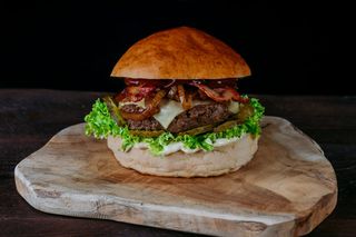 Burger Bacon barbecue