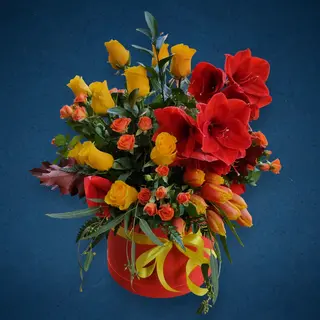 Aranjament  floral vesel