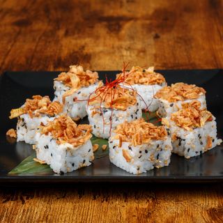 Uramaki De Salmón Crispy (4 Uds.)