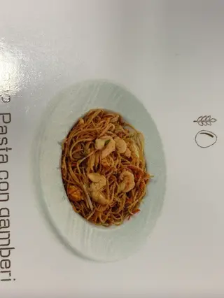222.pasta con gamberi