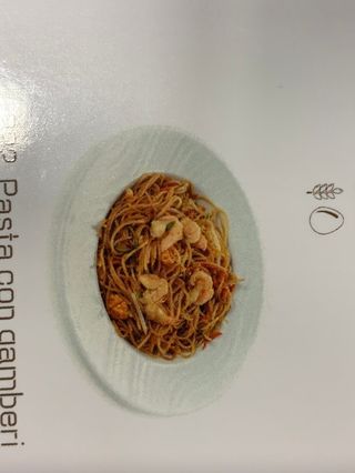 222.pasta con gamberi