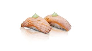 Нигири печена сьомга﻿ (2 бр)