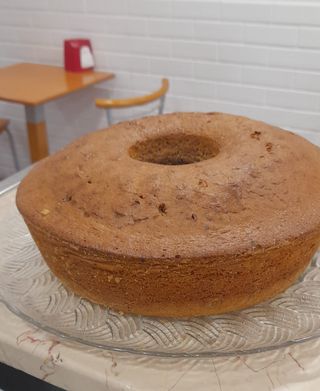 Bolo caseiro á fatia