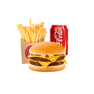 Menú Double Cheese Master Burger