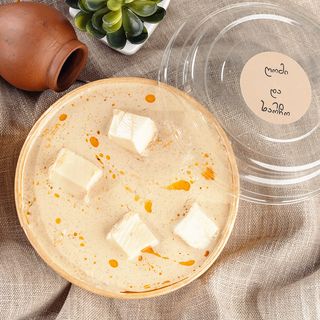 ღომი სულგუნით და ბაჟეთი 500გრ