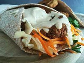 Menu piadina falafel