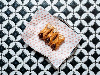 Cannoli czekoladowe