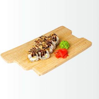 Norwegian roll with eel