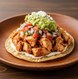 Tostada de pollo