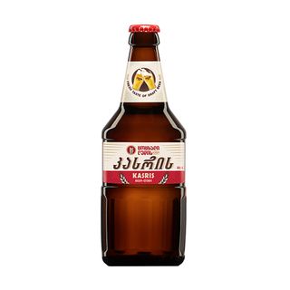 ლუდი კასრის 0.5ლ ბოთლი
