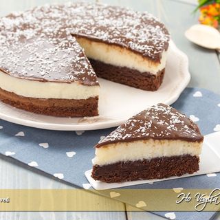 Torta cocco e cioccolato 