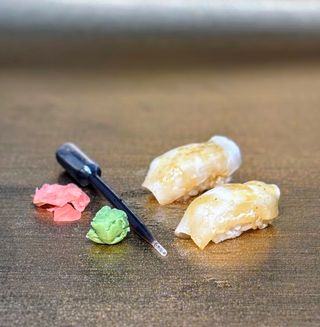 Nigiri 06 Pez mantequilla flambeado