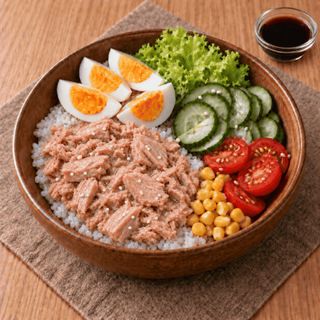 Боул з консервованим тунцем (300/50г)