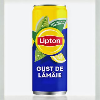Lipton Ice Tea cu extract de ceai negru si suc de lamaie