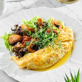Omletă franceză cu legume