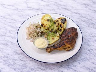 Окорок з картоплею