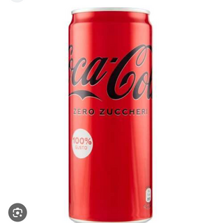 Coca cola zero lattina 